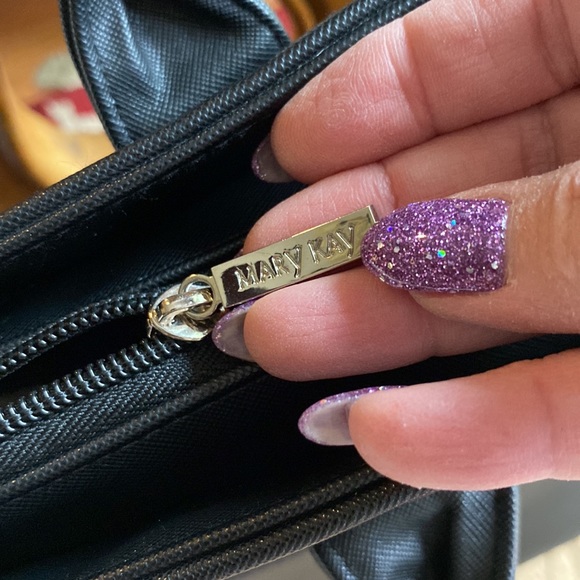 Mary Kay large black shoulder tote travel bag purse consultant starter - Picture 8 of 14